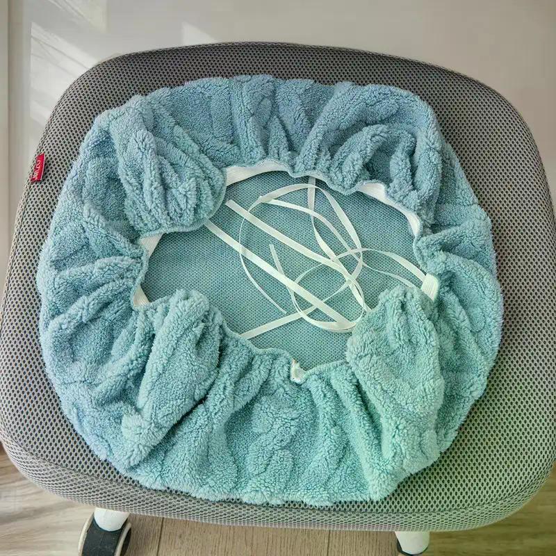 Office Chair Covers Stretch Computer Chair Seat Washable Elastic Chair Seat Protector Slipcover For Office