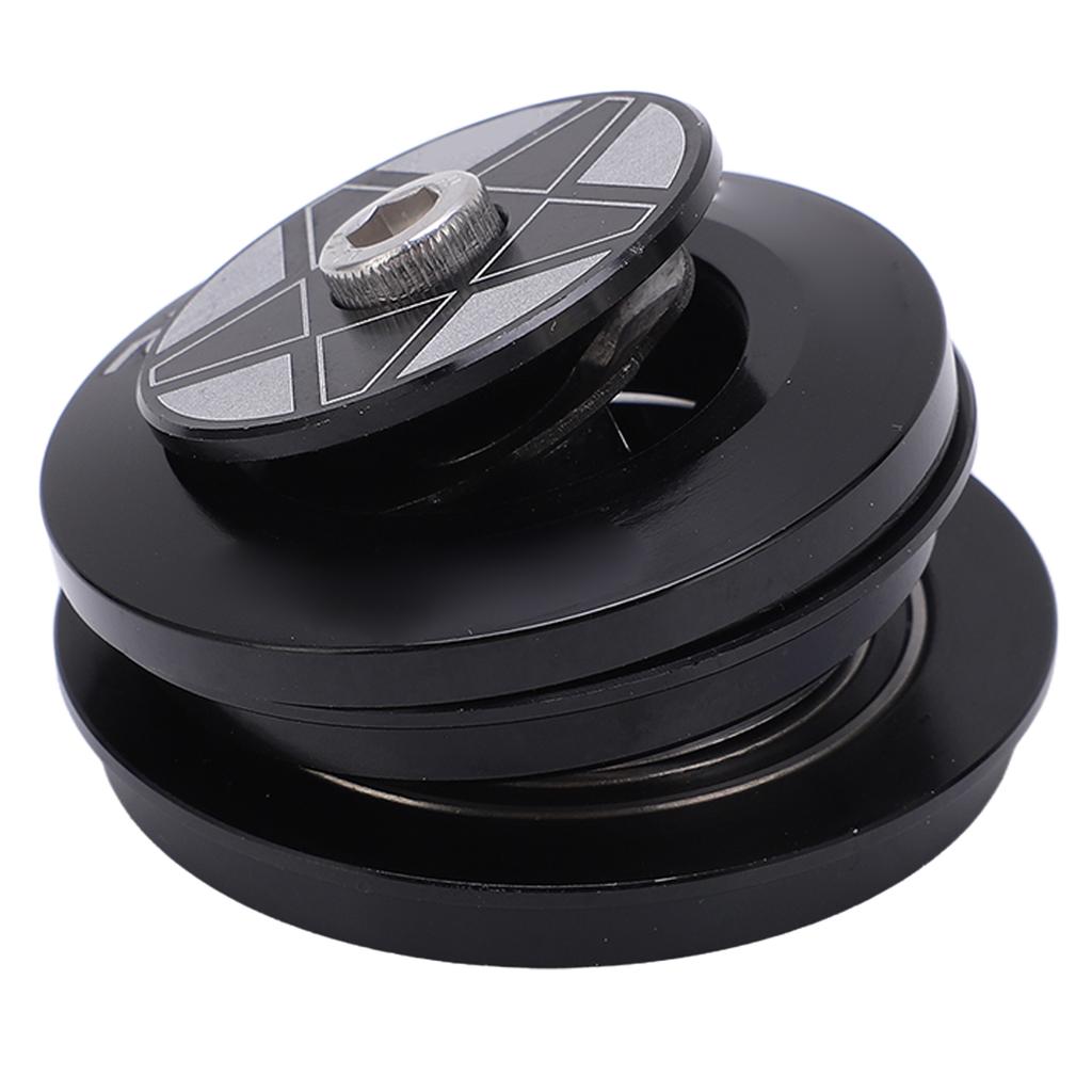 Bike Headset Bearings CNC Process Low Noise Rust Proof Road Bike Double Sealed Bearing Headset for 44‑50.6mm Frame