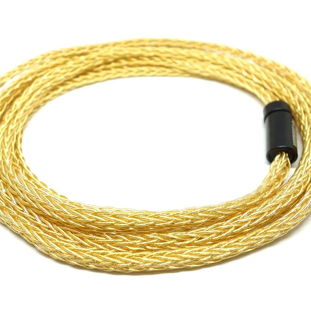WiseTech NOBUNAGA Labs Kagaribi-Kiwami (3.5mm Stereo Mini/MMCX) NLS-KRB-KWM Gold
