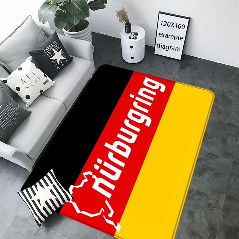 House Entrance Doormat Hallway Carpet Nurburgring Race Track Rug Living Room Rugs Foot Carpets Floor Mats Non-slip Home Decor