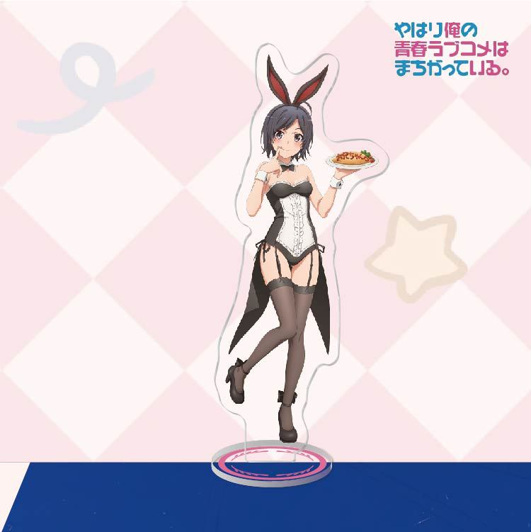 Anime My Youth Romantic Comedy Is Wrong Acrylic Stand Action Figure Toy PVC Desktop Stand Model Toys Gift