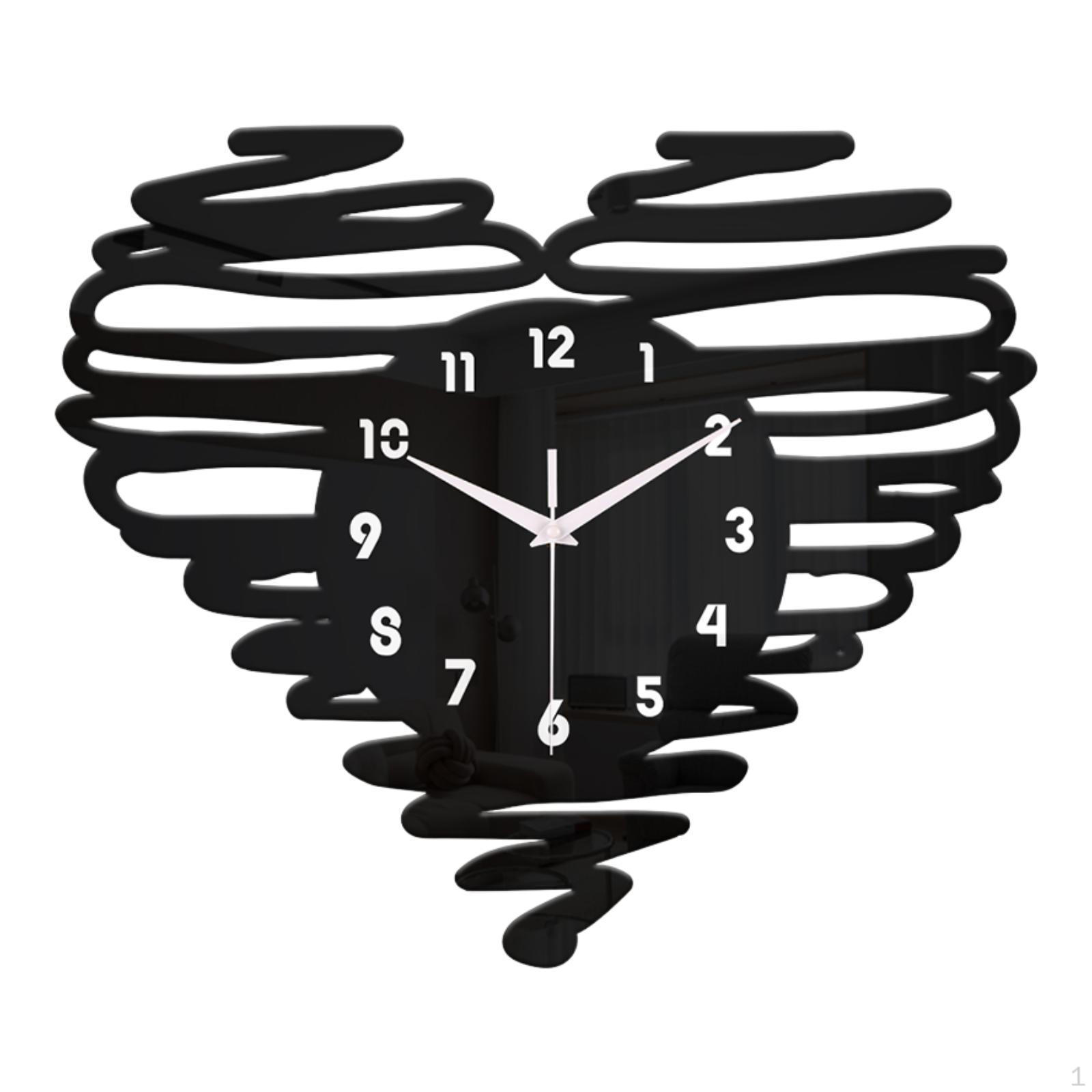 

Clock Hanging Decorative Analog Quiet Movement Home Decor for Housewarming Dining Room