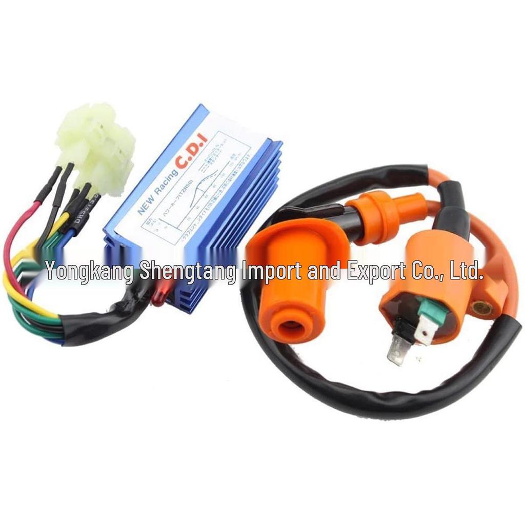 6-Pin CDI Ignition Coil Kit for GY6 50cc-150cc Go-Karts, ATVs, & Scooters
