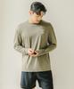 Tyubeuteuli Finger Hole Loose Fit Long Sleeve Rash Guard A704 Olive Khaki