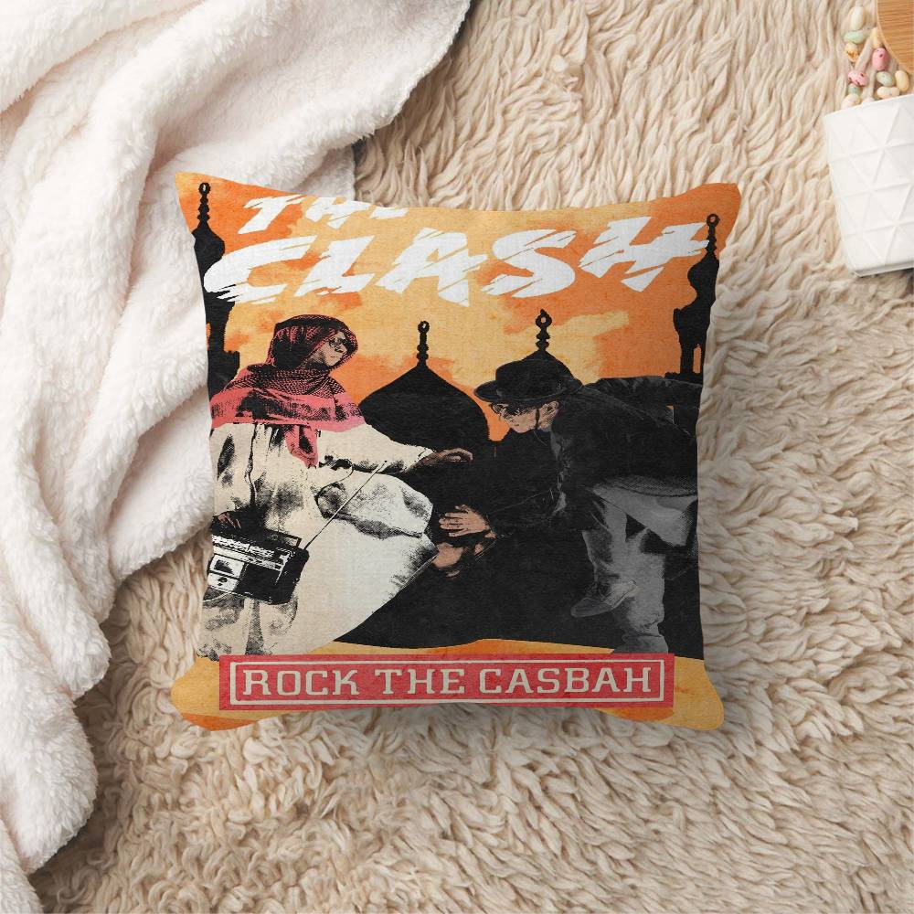 C-Clash T-The Band Cushion Cover Pillowcase Upholstery Sofa Throw Pillow Home Decor Pillowcas