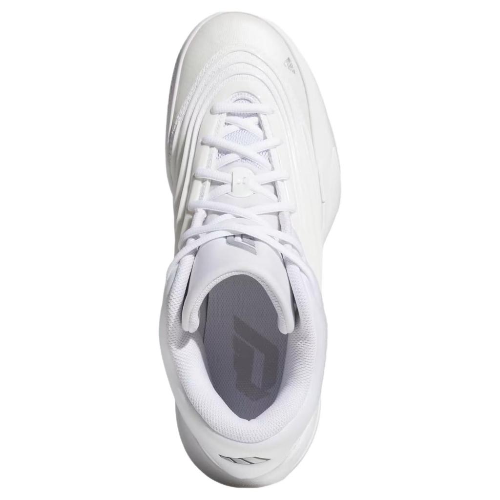 adidas Dame 10 Cloud White Zero Metallic Unisex Sneakers Zero-Metalic Silver-Metallic KJ4397