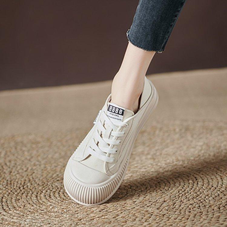 Black board shoes women's summer breathable thick-soled two wear ugly cute women's shoes new sports and leisure thin canvas shoes