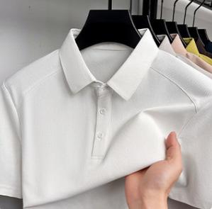 Summer Short Sleeve T-Shirt Daily Wear Commute Casual Breathable Comfortable Men spolo M