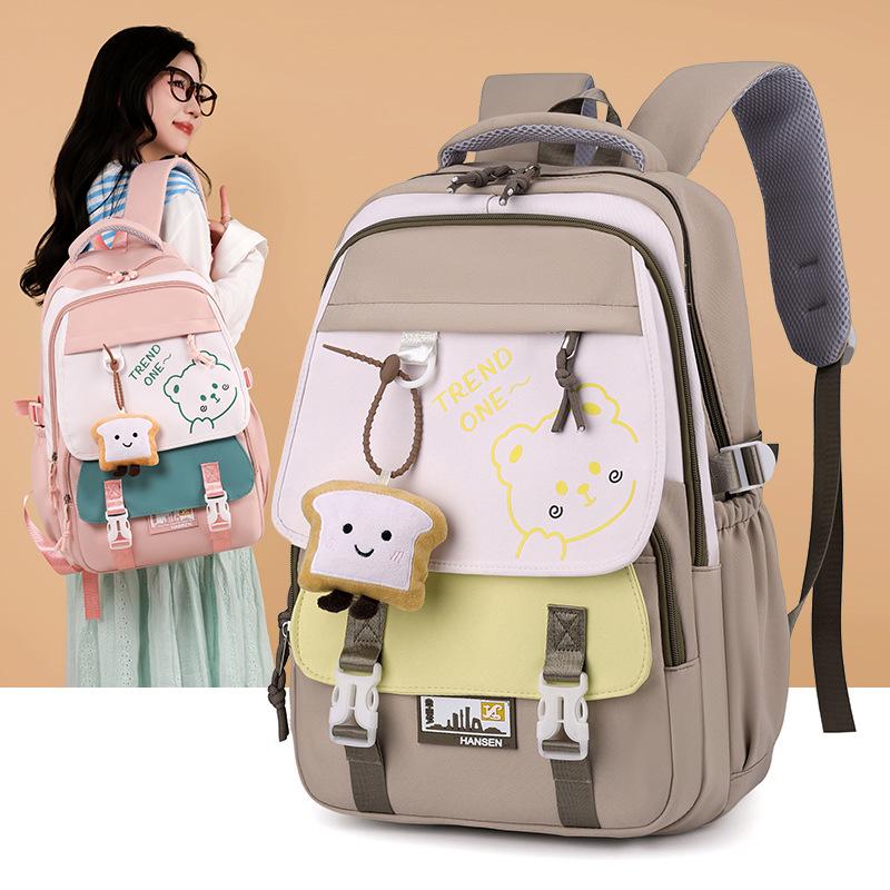 2025 Lightweight College-Style Backpack with Large Capacity for Students