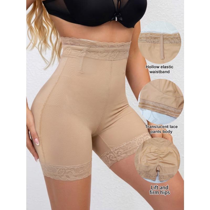 Hohe Taille Bauchkontrolle Po-Anhebung Körperformende Boxer-Shapewear-Panties