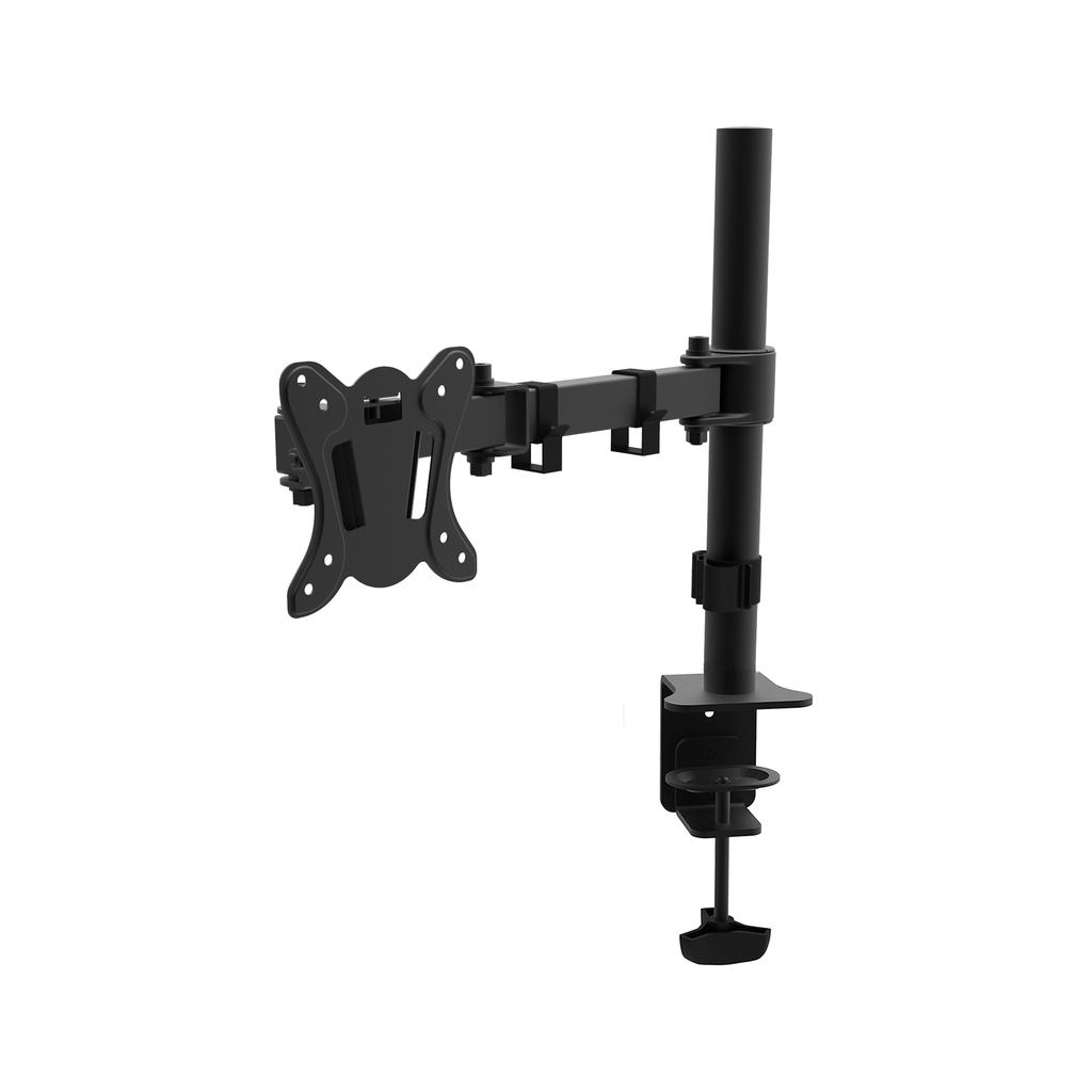 Cabletech UDT-C012 monitor mount, movable, 13"-27"" black + VESA plate