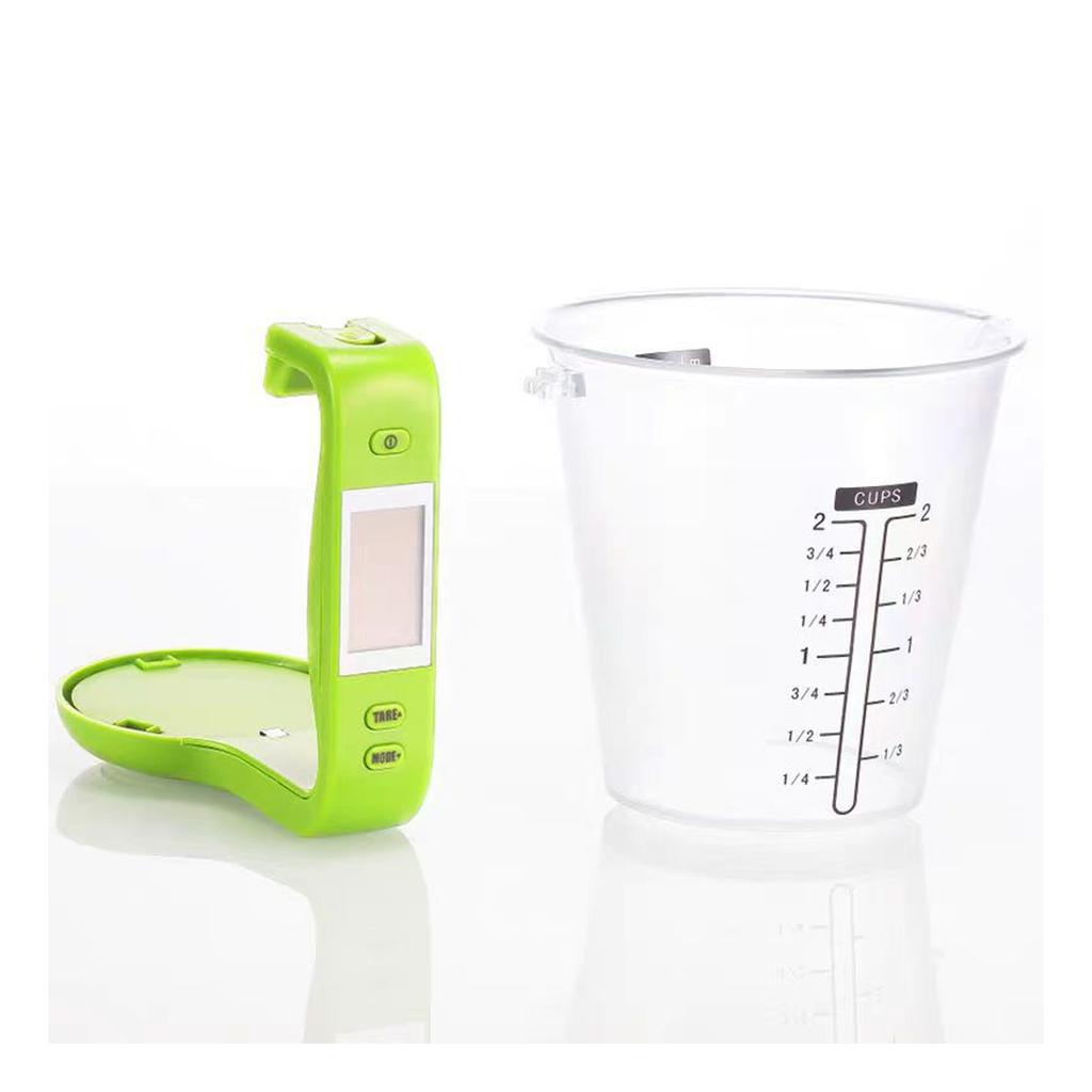 Auto Shut Digital Measuring Cup Scale for Baking Enthusiasts Featuring Durable Construction and Clear Readouts