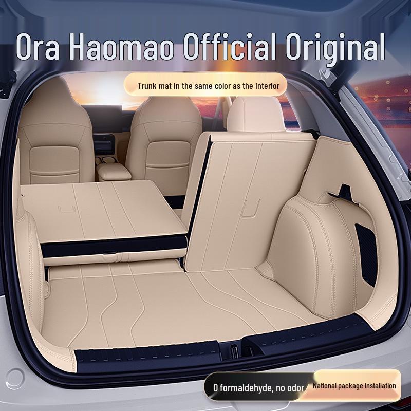 2025 ORA Good Cat Full Coverage Trunk Mat - Car Interior Accessory