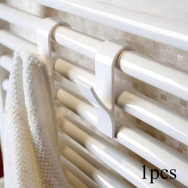 1/5/10pcs Hangers for Heated Towel Multi-Purpose Radiator Hooks Coat Clothes Hanger Scarf Rack Bath Hook Bathroom Accessories