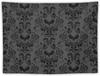 Retro Bookshelf Tapestry Vintage Library Wall Hanging Tapestries,Old Books On Shelf Classical Study Room Student Study College