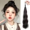 Hair Ring Ball Head Wig Rubber Band Flower Bud Hair Bag Self-winding Hair Bundle  Girls