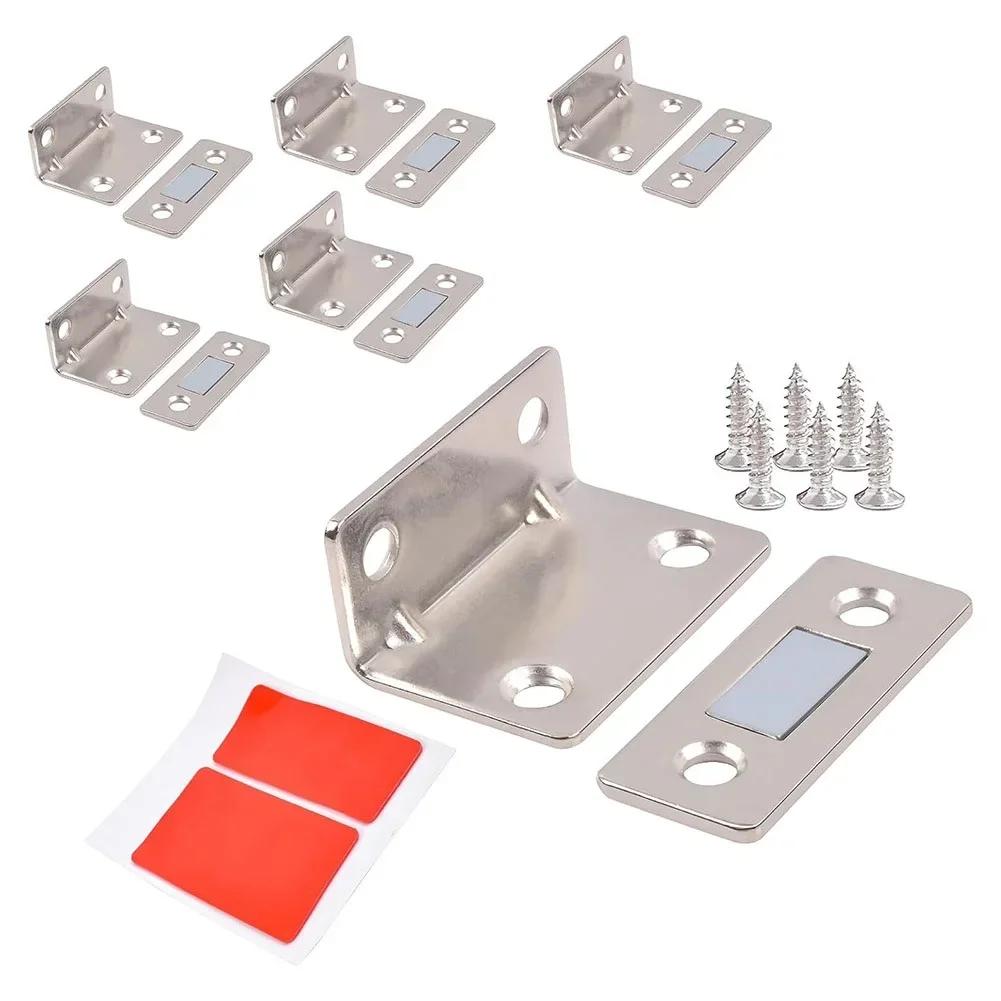 1Pc Strong Magnetic Steel Catch Latch Ultra Thin For Door Cabinet Cupboard Closer Magnet Wardrobes Drawer Home Furniture Fitting