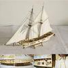 Excras Wooden Sailing Ship Model, DIY Wooden Sailing Ship Kit, Sailing Ship Model, Handmade Model Decoration