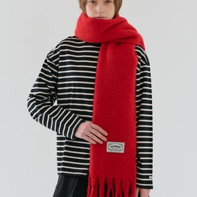 RAVEROUS Soft Brushed Muffler_Red