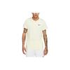 T Shirts Men's Ivory Crew Neck Moderate Straight Fit DD8321-744