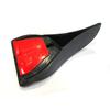 8Pcs Auto Car Shark Fin Spoiler Wing Decoration Antenna ABS Carbon Fiber Style