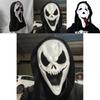 Scream Geest Latex Masker Met Scheuren Voor Horrorfeest En Halloween Cosplay Gebruik