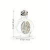 1Pc Holy Water Sacred Heart of Mary Bottle Religious Cross Bottle Christian Virgin Sculpture Bottle Holy Water Bottle