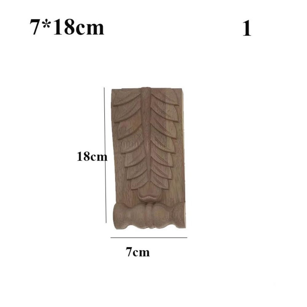 Style Decoration Crafts Furniture Foot Legs Cabinet Seat Feets Home Decor Vintage Wood Carved