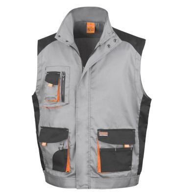 Result Herren Work-Guard Lite Arbeitsweste / Bodywarmer (Atmungsaktiv und winddicht)
