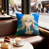 Anime Violet Evergarden Cushion Cover Decorative Cushions Covers Cover Sofa X Pillow  Piece X X Pillowcase