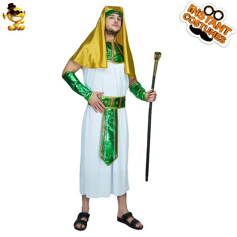 Halloween adult big men's ancient costumes big women's Cleopatra princess dress couple's party costumes