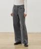 RYUL+WAI Denim Wide Loose Long Pants Gray F6