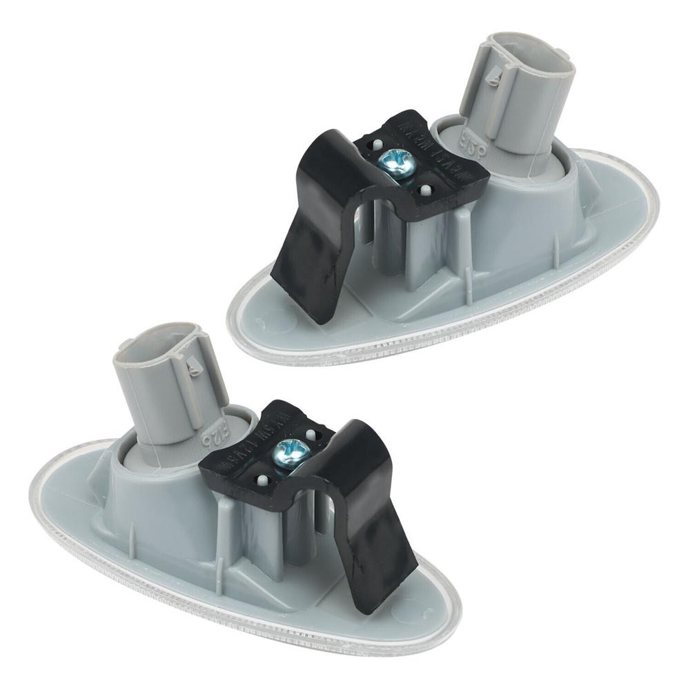 2Pcs Side Marker Lights For 03-06 Mitsubishi Evo / 02-03 Lancer