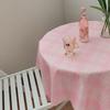 Ins Korean Plaid Tablecloth Home Decoration Table Mat Nordic Background Cloth