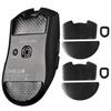 IMMOENUC - Set of 2 Mouse Feet for Razer Viper V3 Pro, Highly Durable, Low Friction, Specially Textured Design, Thin, Replacement Mouse Feet for