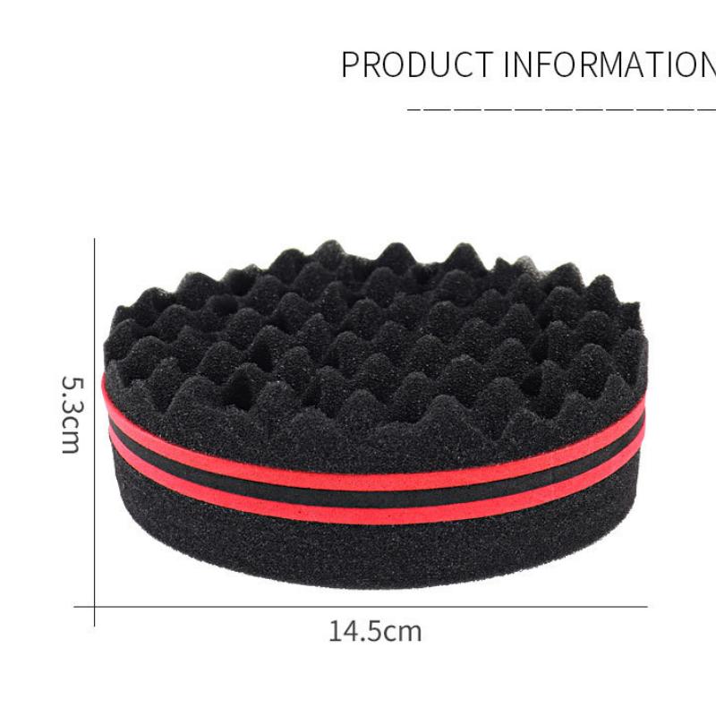 Männer Haar-Styling-Tools Professionelles Friseur-Set African Twist Schwamm Handschuhe Barber Shop Haar Locken Gabel Kamm Pick Kamm