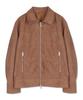 Underoff Western Vegan Suede Jacket Brown