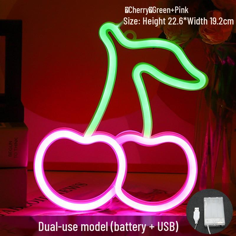 Trendy LED Neon Night Light Sign for Wall Décor
