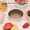 Muffin Cupcake Pans Bezpieczne nieprzywierające Wytrzymałe Anti-Deform Wielokrotnego użytku Zestaw foremek do pieczenia ciastek ze stali węglowej