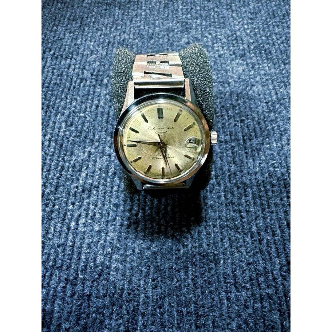 Б/у автоматические часы ORIENT calendar Auto Swimmer