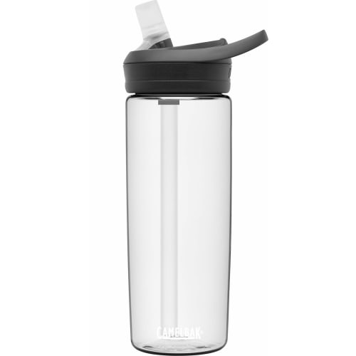 CamelBak Eddy Plus Tritan Renew Lightweight Bottle, 600ml, Clear, Made with Next-Generation Recycled Materials