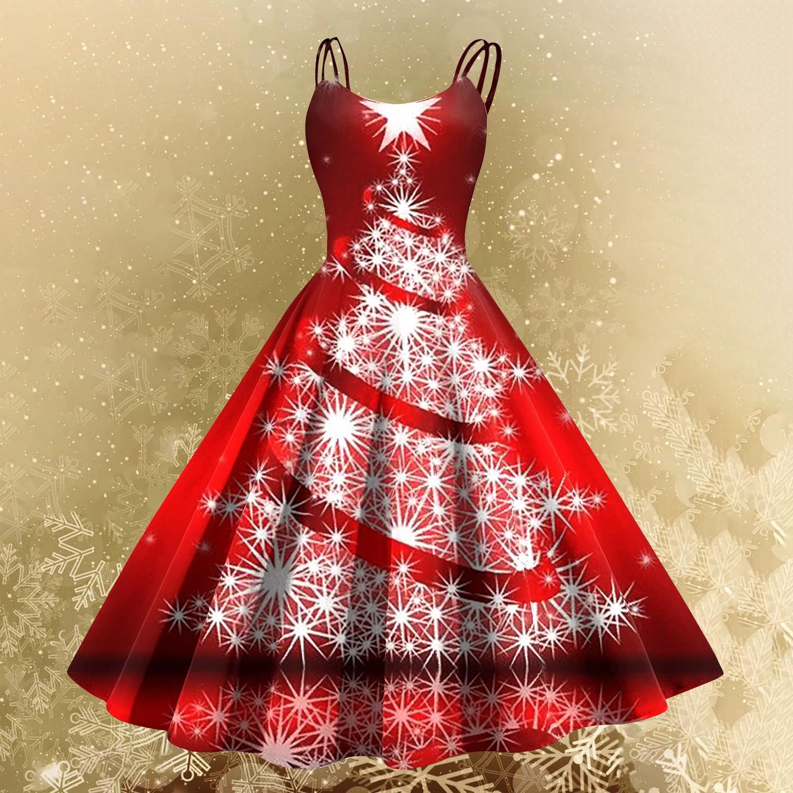 

Женское модное сексуальное коктейльное платье без бретелек с рождественским принтом в стиле панк, винтажное платье. XXL винный