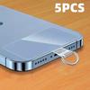 1-20PCS Universal Mobile Phone Anti-lost Lanyard Card Gasket Transparent Tpu Detachable Phone Hanging Cord Strap Patch Tether