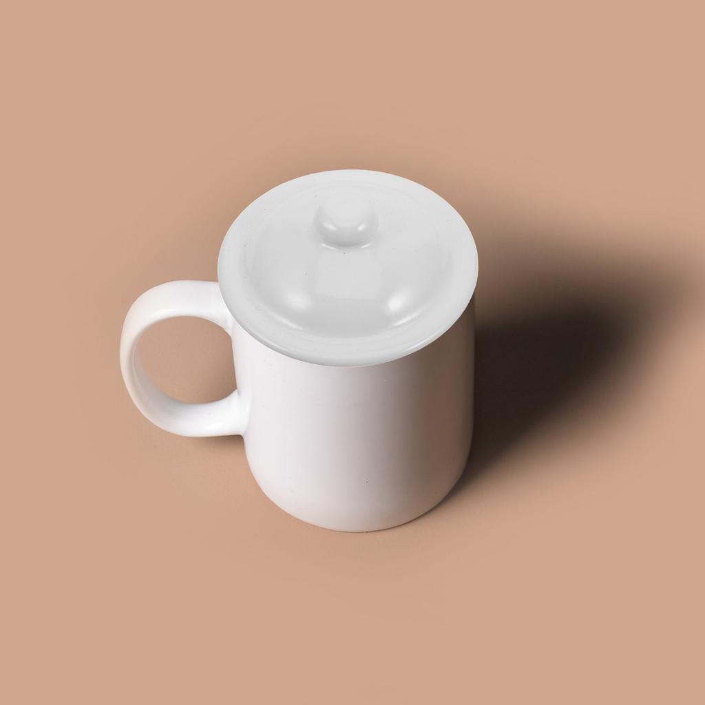 4Pcs Enamel Mug Top Lids Round Spill Proof Secure Fit for Cups Mugs Teacups Coffee Tea Drink Kitchen Teaware Replacement