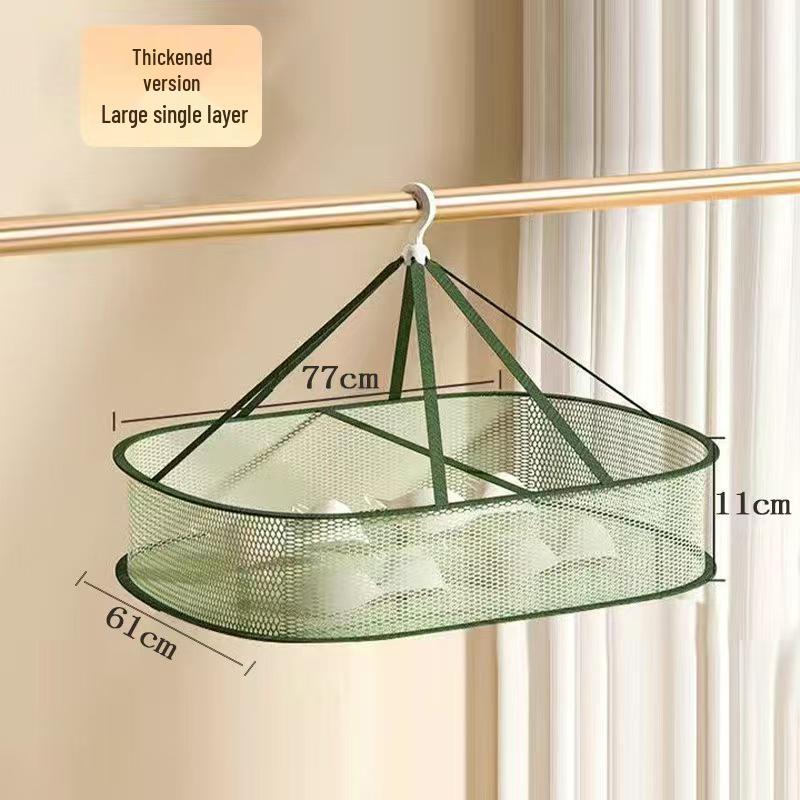 Socks Drying Net, Clothes Drying Rack Basket, Flat Wool Sweater Net, Underwear and Sweater Dryer