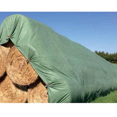 Felt Protection Sheet for Straw Bales 140 G/m² - 9.8 M X 12.5 M Covering 122.5 M², Permeable and UV-resistant