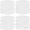 4/8PCS Car Door Handle Bowl Scratch Protective Stickers Universal Invisible Cars Sticker Handle Anti-collision Protection Strip