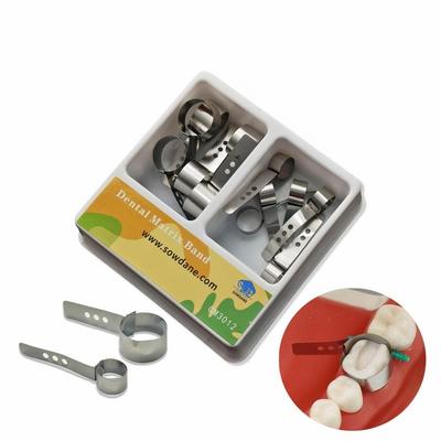 1 Pack Dental Adjustable Matrix Bands Dental Strips Cervical Matrices Sectional Contoured Matrice Matrix  Material