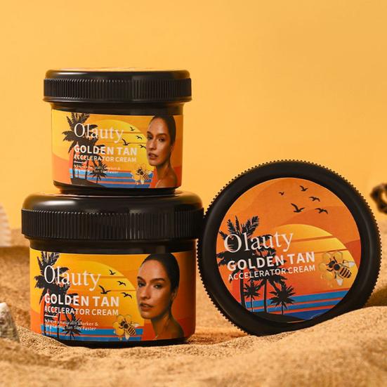 40/80G Intensive Bräunungscreme Bräunungsbeschleuniger Wasserdicht Lang Anhaltend Feuchtigkeitsspendend Nährend Körperbräunungslotion Selbstbräuner Gel