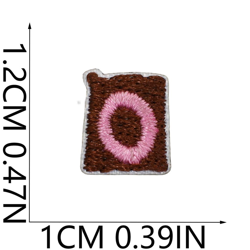 English Letter Embroidery Cloth Sticker Small Size Diy Pendant Decorative Patch Sticker Love Star Letter Embroidery Chapter Boy